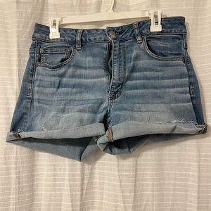 American Eagle Outfitters Light Blue Jean Shorts